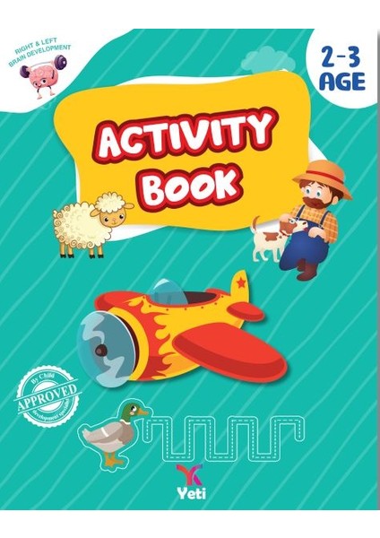 3-4 Age Activity Book