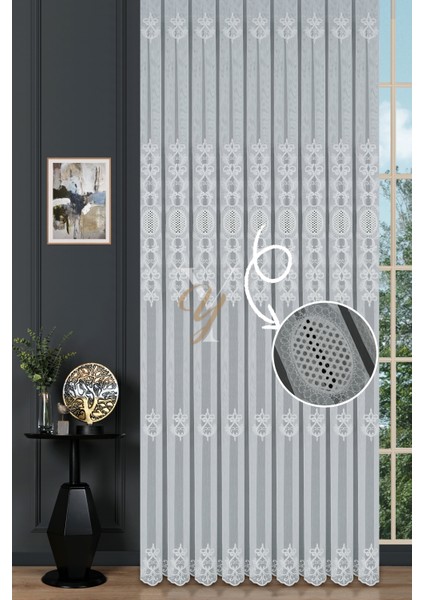 NP-2452-1 Tül Perde V-Fikse