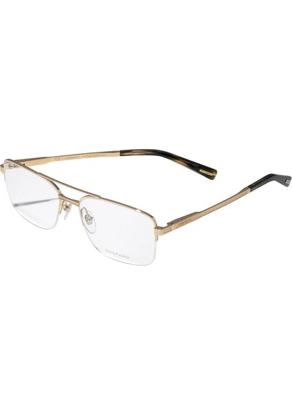 VCHB95M 0349 Titanium Gold Yarım Çerçeve Altın Unısex Gözlük