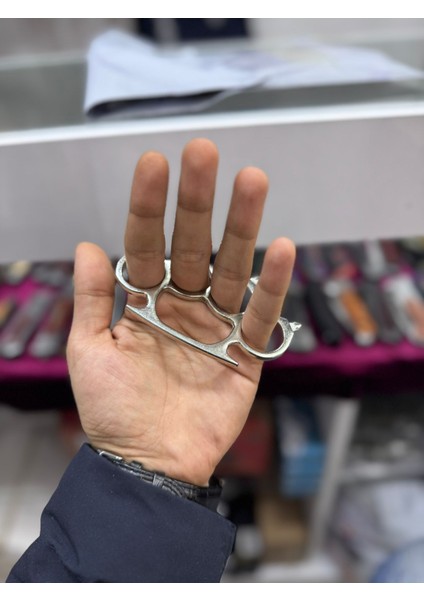 Gümüş Renk Aksesuar Sade Görünümlü Muşta Süs Muşta fiyatları