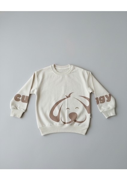 Erkek Bebek Cute Dog Baskılı Alt Üst Takım fiyatları