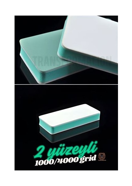 Hsnet Tırnak Törpü ve Parlatma Blok Sünger 2 Yüzeyli 2 Adet - ME001W-50PV77