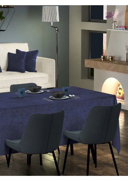 Kadife Dokulu Masa Örtüsü - 4 Farklı Renk fiyatları