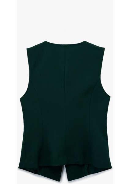 Bisiklet Yaka Düğmeli Blazer Yelek fiyatları