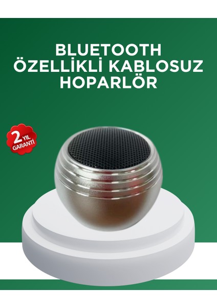 Mini Bluetooth Hoparlör Tws Özellikli Taşınabilir Güçlü Ses - BI001V-4YSA29