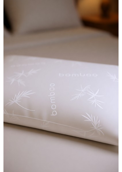 Bamboo Yastık Beyaz (50X70)