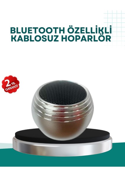 Kablosuz Mini Hoparlör Şarjlı Tws Destekli Kompakt Ses Sistemi - MK001R-4ODAV2