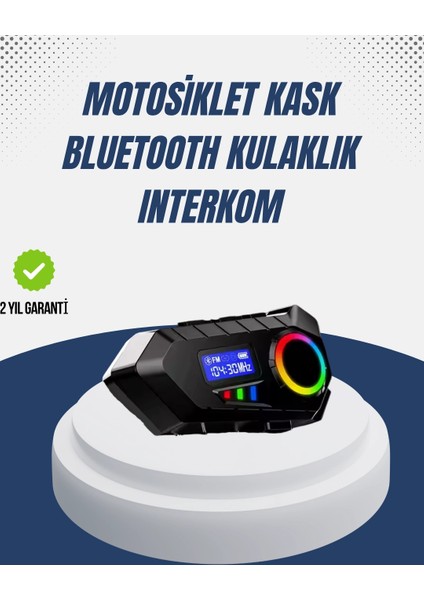 Kablosuz Bluetooth Interkom IP65 Suya Dayanıklı 40MM Hd Ses ve 40 Saat Pil