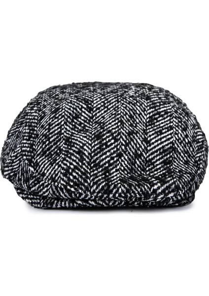 Erkek Tekstil Siyah/beyaz London Şapka 524 1144 Spk SK25-26 Sıyah/beyaz