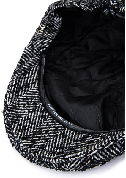 Erkek Tekstil Siyah/beyaz London Şapka 524 1144 Spk SK25-26 Sıyah/beyaz modelleri