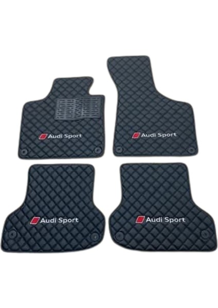 Oto Halı Paspas Seti Audi A6 Serisi Modelleri Uyumlu Sline Kadife Halı Kaymaz & Şık Tasarım fiyatları