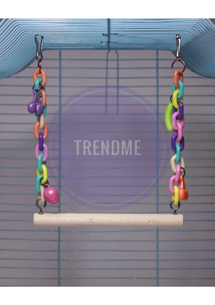 Trendme Meyveli Zincir Kuş Salıncağı