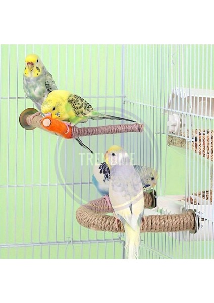 Trendme Tırnak Törpülemeli Halatlı U Kuş Tüneği fiyatları