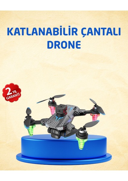 1080P Kameralı Drone Katlanabilir Tasarım Kolay Kullanım - MK001R-4ODBL3