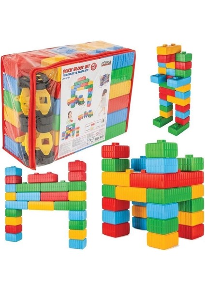 Tuğla Blok ve Araba Seti indirimleri