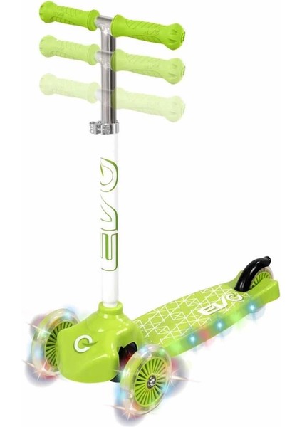 Evo Scooter 3tkr Işıklı Max 50KG Yeşil fiyatları