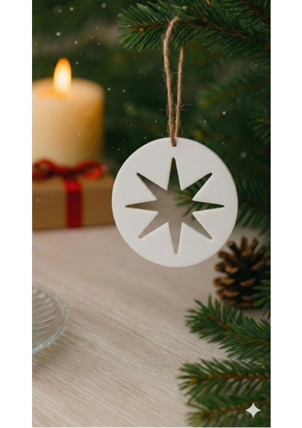 Akrilik Minimal Yılbaşı Ağacı Süsü fırsatları