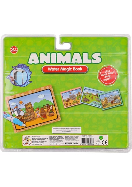 BK001 Sihirli Boyama Kitabım -1 Adet Stokta Olan Gönderilir fırsatları