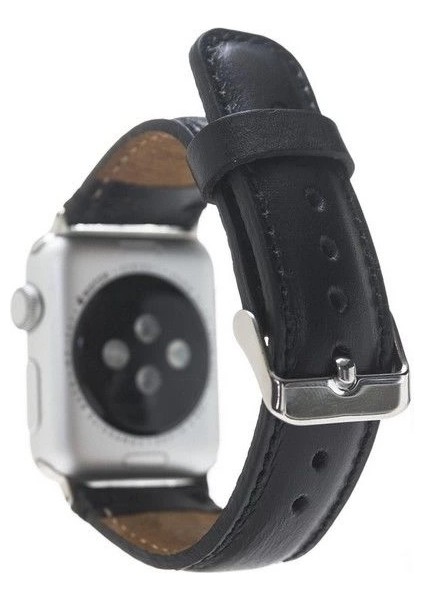 Apple Watch Uyumlu Deri Kordon 42-44-45MM Rst1 Siyah fiyatları