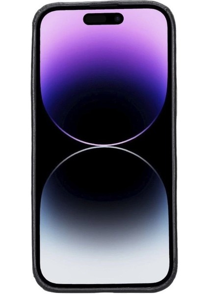 Apple iPhone 14 Pro Max Uyumlu Deri Arka Kapak Rock Rst1 fırsatları