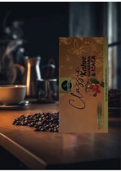 Klasik Kahve 30 Şaset Şeklinde Özel