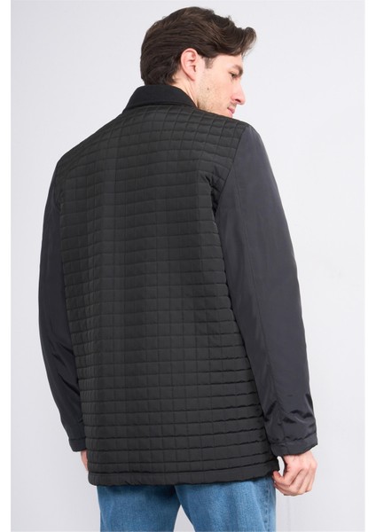 Çetinkaya Mentality 7412 Erkek Gömlek Yaka Memory Mont Siyah indirimleri