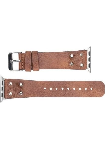 Apple Watch Uyumlu Deri Kordon Cross 42-44-45MM St TN02 fırsatları