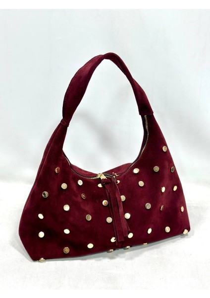 Mesbag Kadın Çanta Hakiki Süet Deri