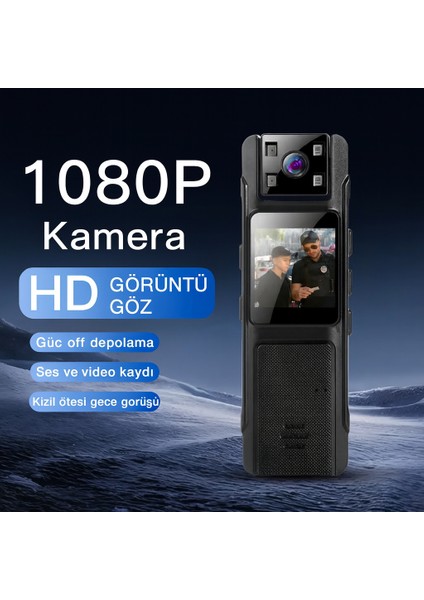 P1 Mini Kamera Hd 1080P | Taşınabilir Güvenlik Kamerası | Gece Görüşlü