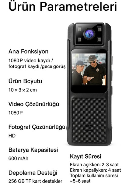 P1 Mini Kamera Hd 1080P | Taşınabilir Güvenlik Kamerası | Gece Görüşlü