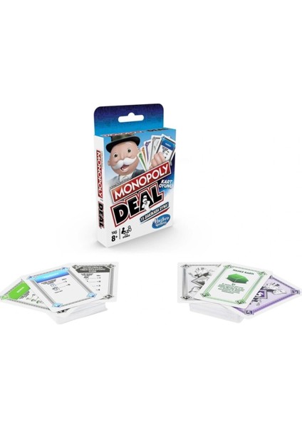 Monopoly Deal Grup ve Aile Kart Oyunu modelleri