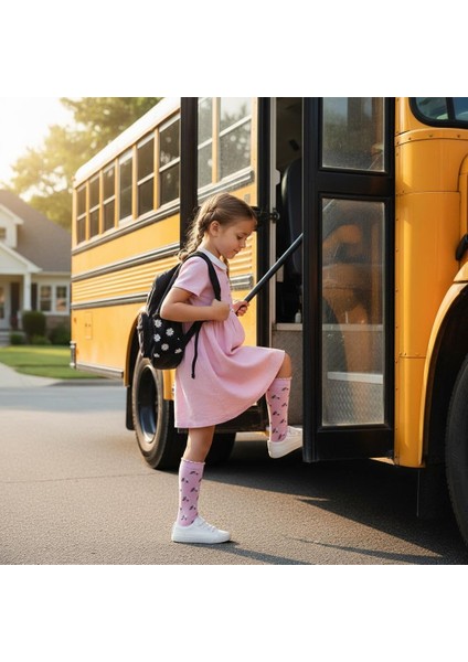 Flora Kız Çocuk Çiçek & Nakış 2'li Çorap fırsatları
