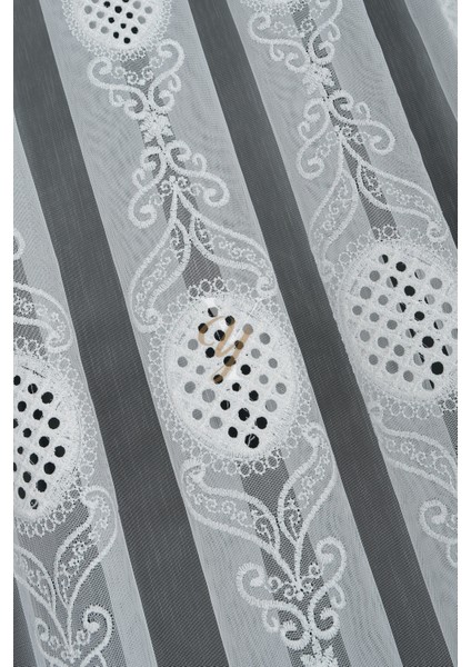 NP-2453-1 Tül Perde V-Fikse modelleri