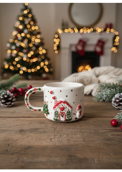 Kış Evi Seramik Kupa modelleri