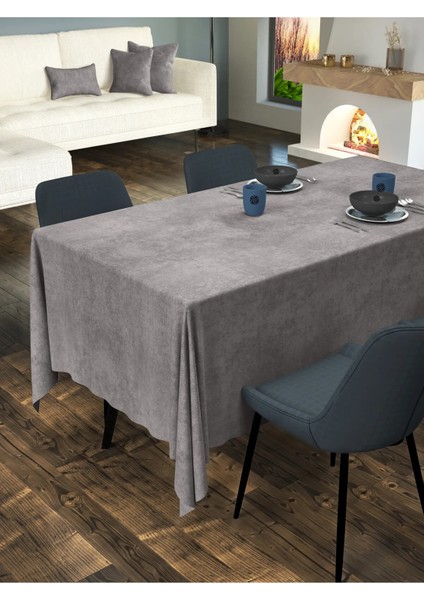 Kadife Dokulu Masa Örtüsü - 4 Farklı Renk fiyatları