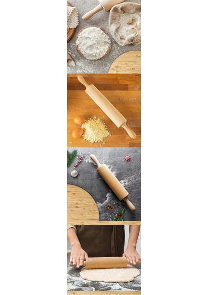 Hsnet Kendinden Dönerli Merdane 2 Li Set Fabelle Design - ME001W-50PFP9 fiyatları