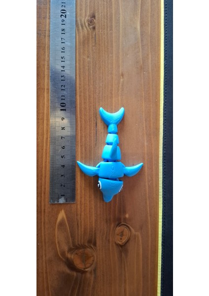 3D Baskı Eklemli Yunus – Hareketli Masaüstü Oyuncak ve Dekoratif Figür (10 Cm) indirimleri