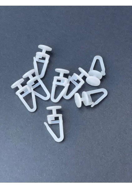 Geçmeli Perde ve Tül Düğmesi Korniş Halkası Geçmeli Düğme 1 Paket modelleri