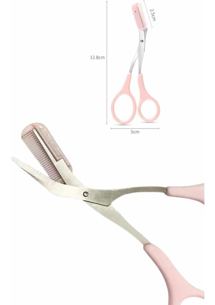 Profesyonel Taraklı Kaş Usturası ve Kaş Makası Bıyık Alma Kaş Usturası - BI001V-4YS8J4 modelleri