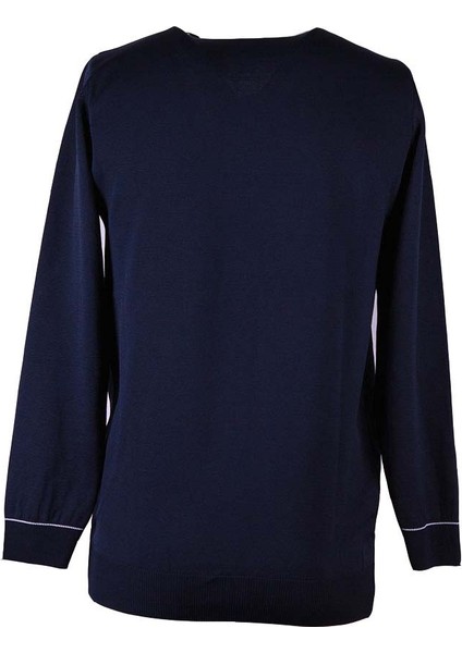 26KSS3000122 Lacivert Erkek Kazak 1017 modelleri