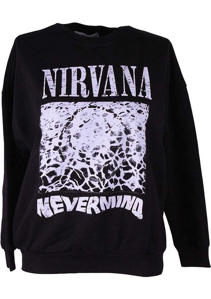 26KI40000065 Siyah Kadın Sweatshirt 6604