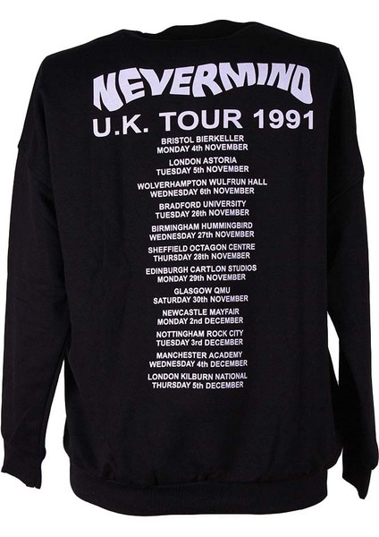 26KI40000065 Siyah Kadın Sweatshirt 6604 modelleri