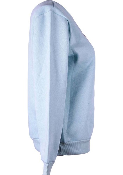 Cheryy Baskılı Açık Mavi Kadın Sweatshirt 26KL71S95004 fiyatları