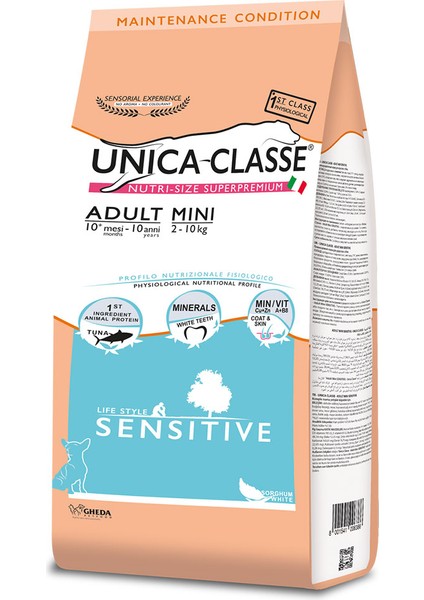 Mini Adult Sensitive Ton Balıklı Küçük Irk Yetişkin Köpek Maması 2kg