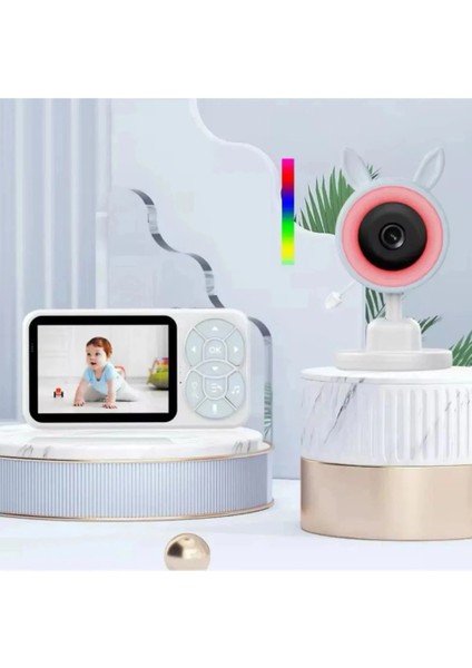 Bebek Kamerası Kumandalı Monitörlü Konuşma Özellikli Işıklı Gece Görüslü Hatırlatıcılı Kamera modelleri