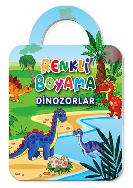 Renkli Boyama Dinozorlar