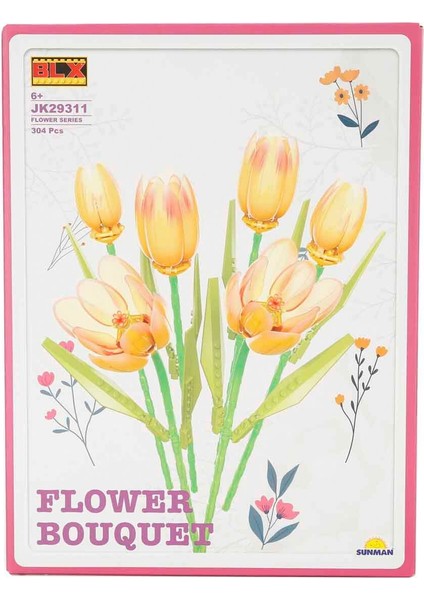 1005756 Sun-Rst-Blx-Flower Set Lale Buketi 340 Parça fırsatları