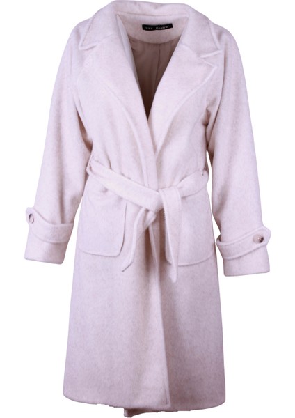 26KG07000022 Ekru Kadın Kaban 3447