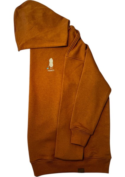 Peenut Oversize Unisex Kapüşonlu Sweatshirt indirimleri