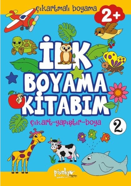 Çıkartmalı Ilk Boyama Kitabım 2+ Yaş-2